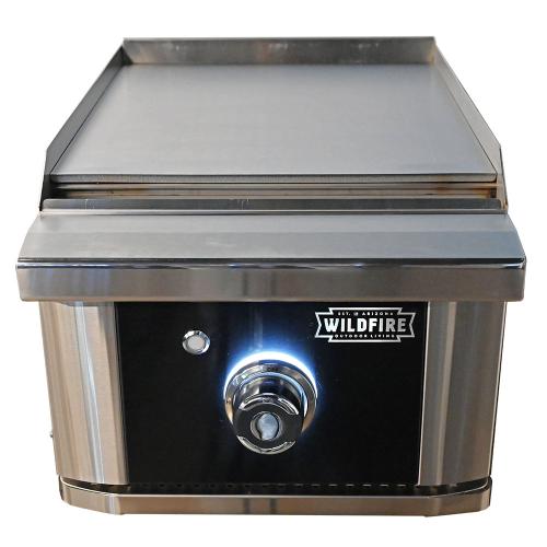 Premium Wildfire Outdoor Living Ranch Pro 15" Side Griddle Black -SDGRD-RH