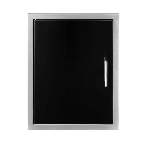 Premium Wildfire Outdoor Living 16 X 22 Vertical Single Access Door - WF-VSD1622-BSS