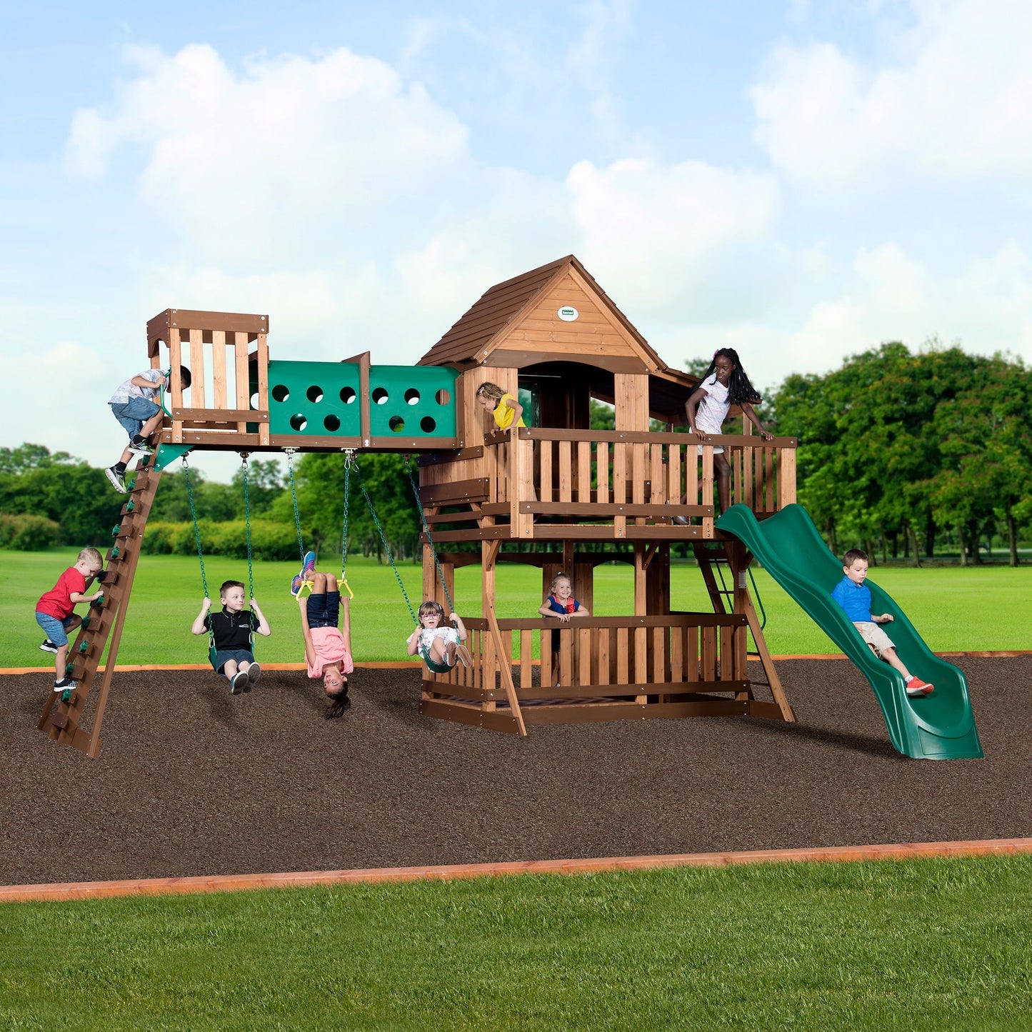 Premium Woodridge Elite Swing Set