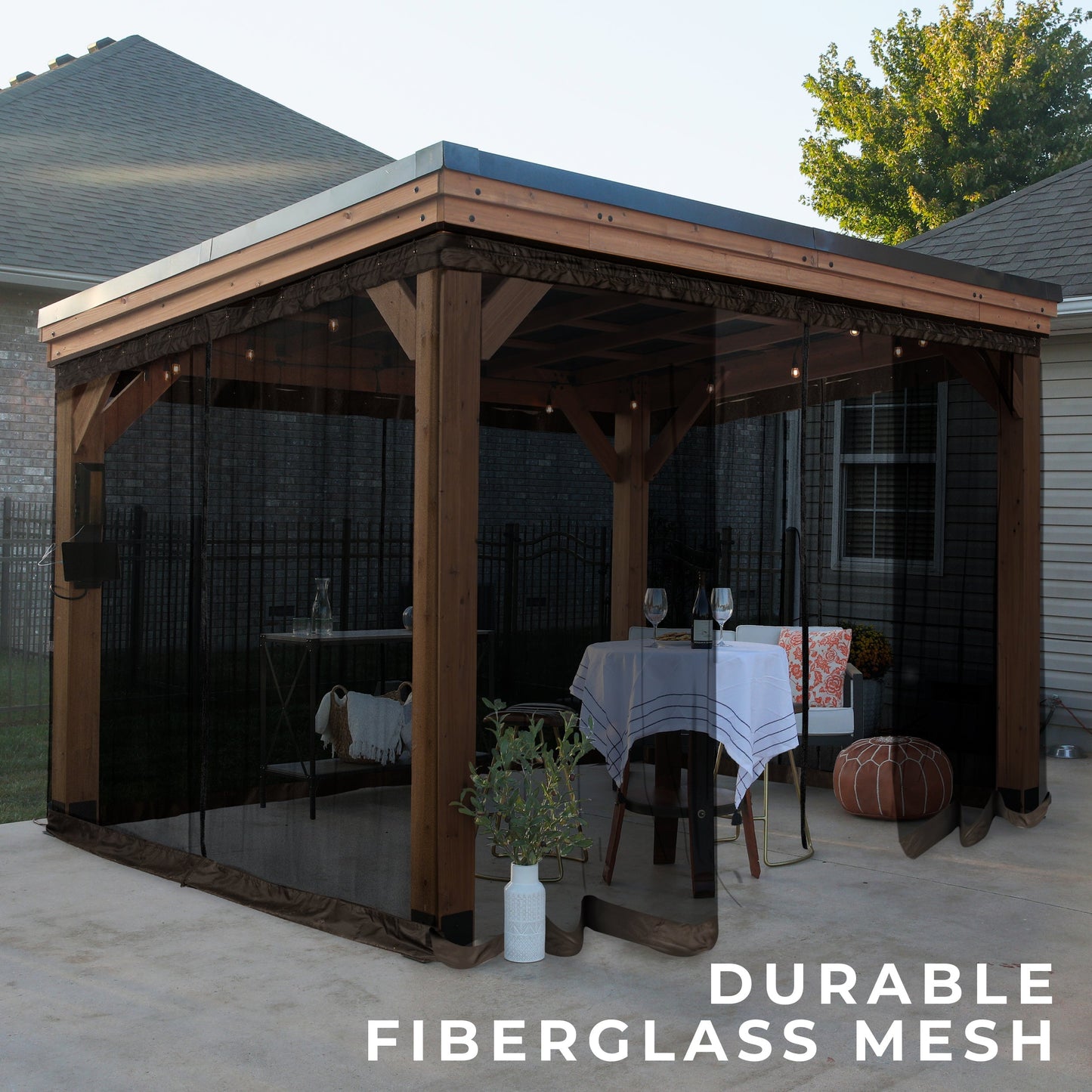 Premium Mosquito Netting Kit-Arcadia Gazebos