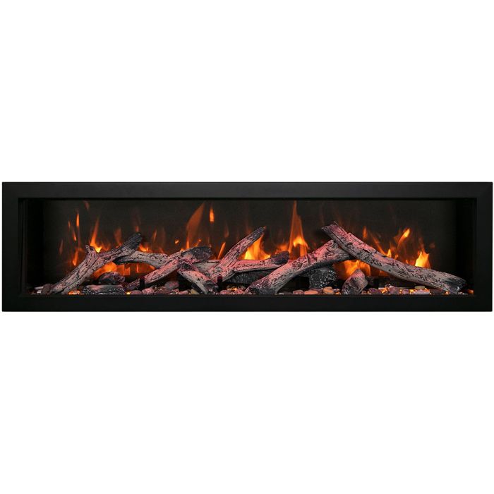 Premium Amantii Panorama Deep & Xtra Tall Full View Smart Electric Fireplace