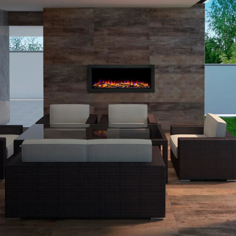 Premium Simplifire Forum 43" Outdoor Electric Fireplace SF-OD43