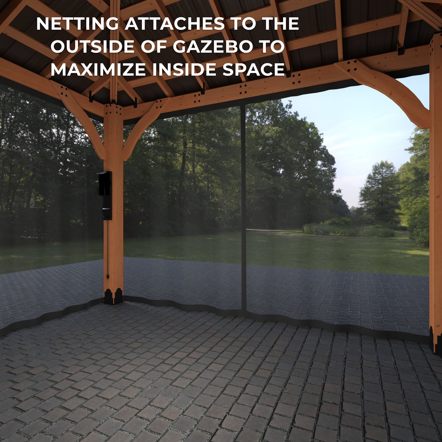 Premium Mosquito Netting Kit-Barrington Gazebos