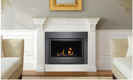 Premium Sierra Flame Bradley 36 Direct Vent Linear Gas Fireplace