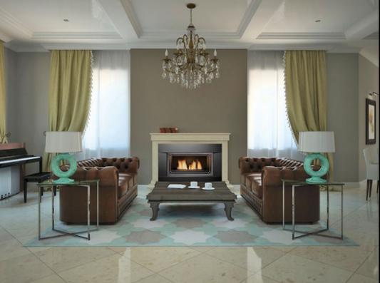 Premium Sierra Flame 36 Newcomb Deluxe Direct Vent Linear Fireplace (NG)