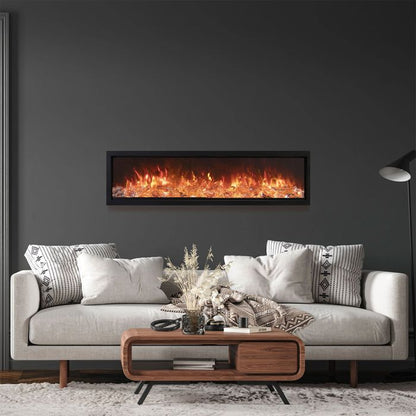 Premium Amantii Symmetry Bespoke Electric Fireplace