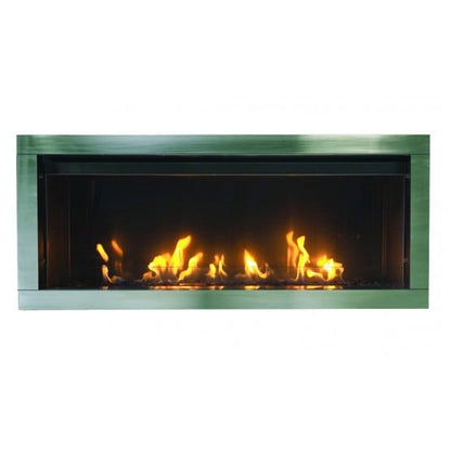 Premium Sierra Flame Tahoe 45 Outdoor Direct Vent Linear Fireplace