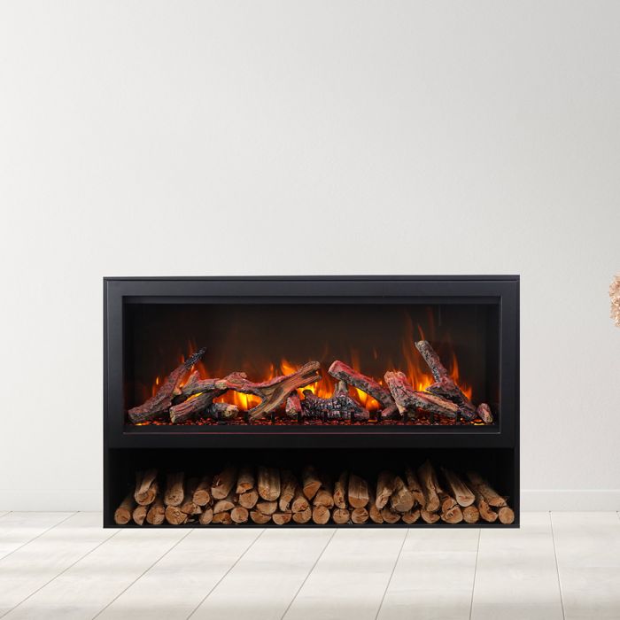 Premium Amantii Symmetry Xtra Tall Bespoke Electric Fireplace