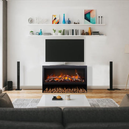 Premium Amantii Symmetry Xtra Tall Bespoke Electric Fireplace