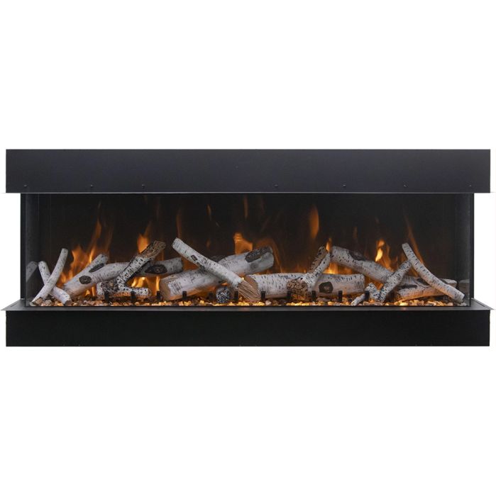 Premium Amantii Tru View Deep Smart 3 Sided Electric Fireplace