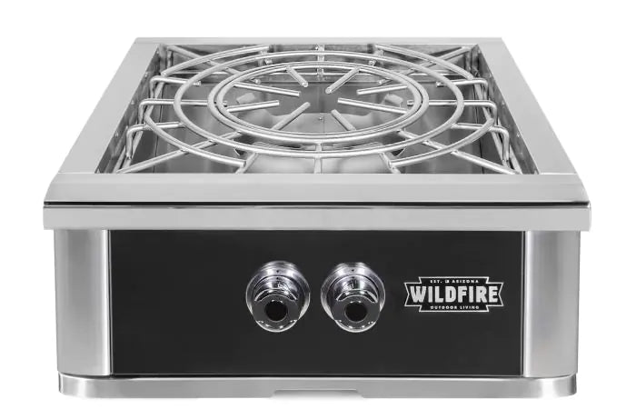 Premium Wildfire Outdoor Living Ranch Pro Power Burner Black- WF-POWBRN-RH