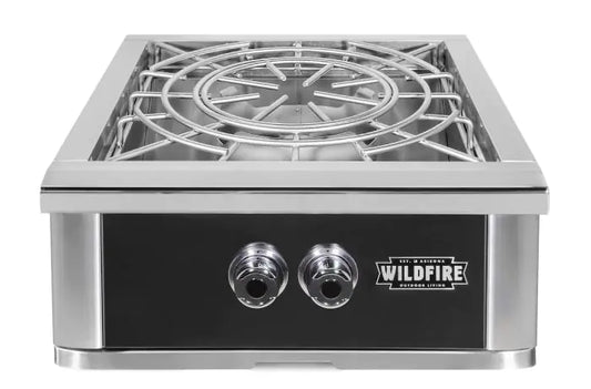 Premium Wildfire Outdoor Living Ranch Pro Power Burner Black- WF-POWBRN-RH